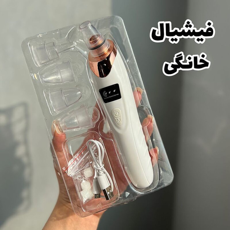 دستگاه میکرودرم خانگی مخصوص چربی ها و جوش های سر سیاه صورت را به راحتی بیرون می کشه برند لدر شاول