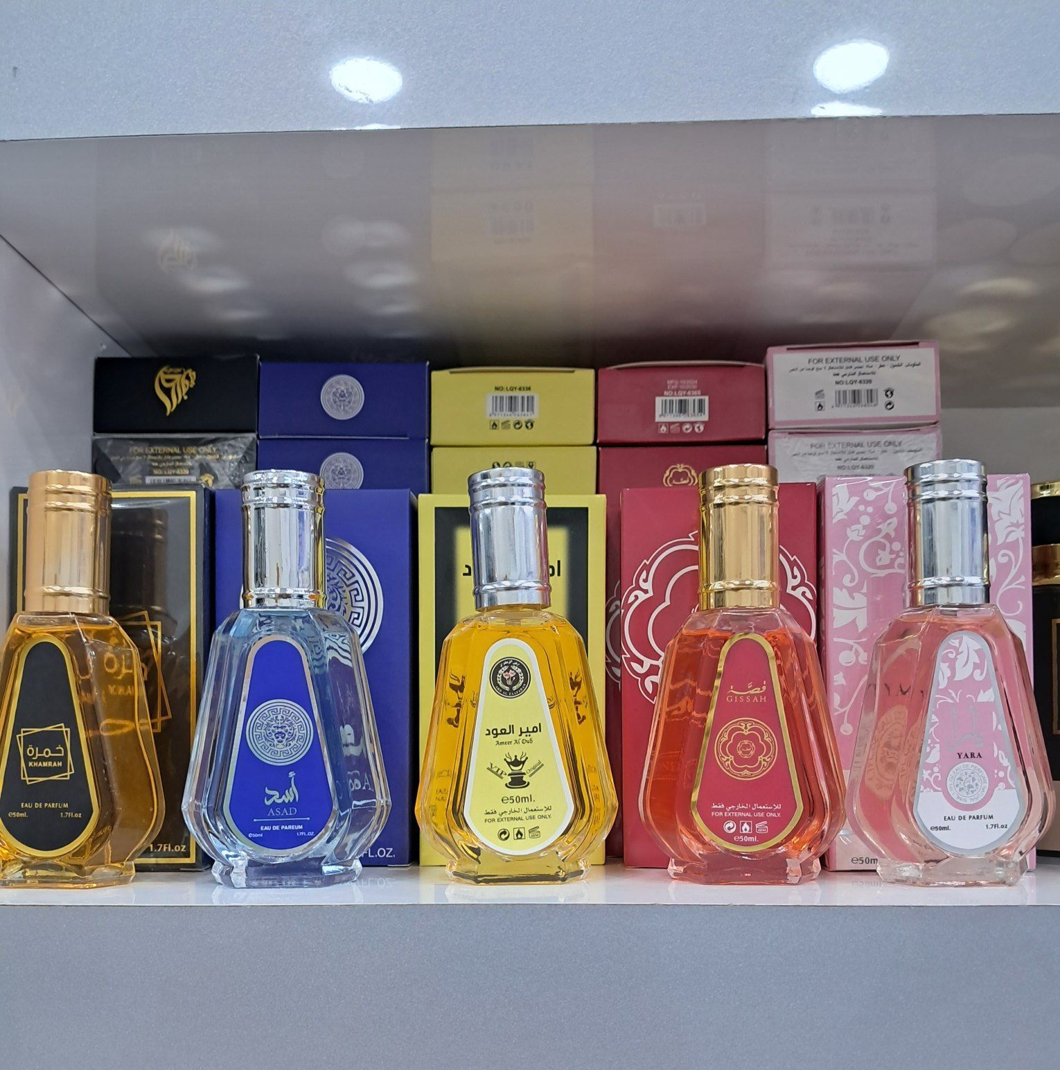 عطر50میل خارجی رایحه مختلف